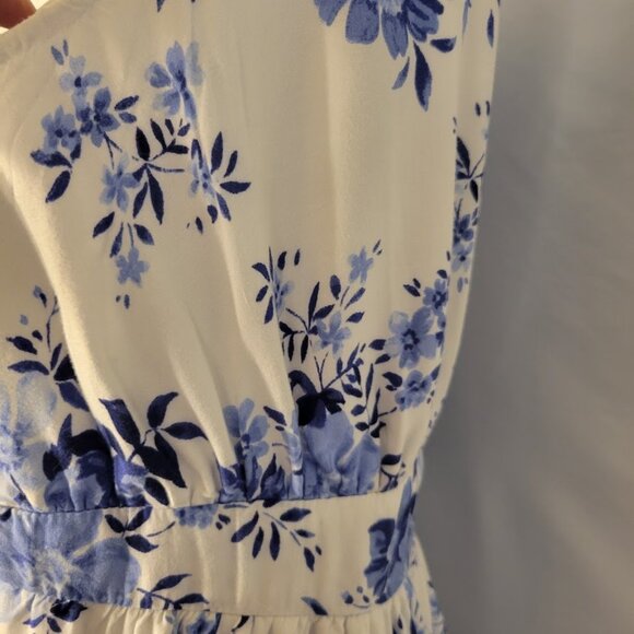 Torrid size 4x plus dress blue and white Host Pick - Picture 2 of 6